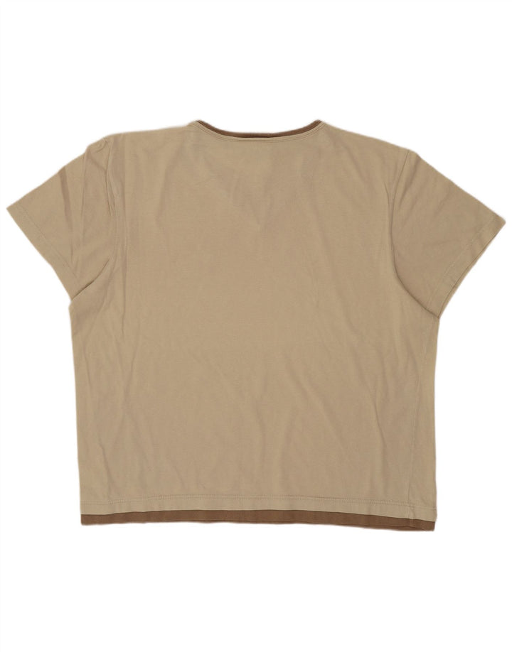 Champion Dame T-Shirt Top UK 18 XL Beige