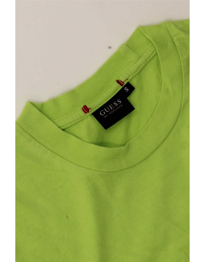 Guess Herre Grafisk T-Shirt Top Lille Grøn