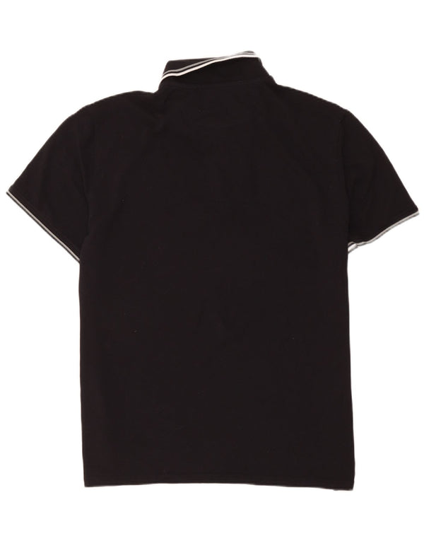 Champion herre poloshirt 2XL sortstribet bomuld