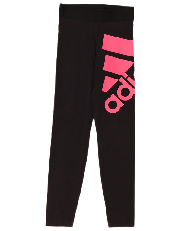 Adidas piger grafiske leggings 13-14 år sort