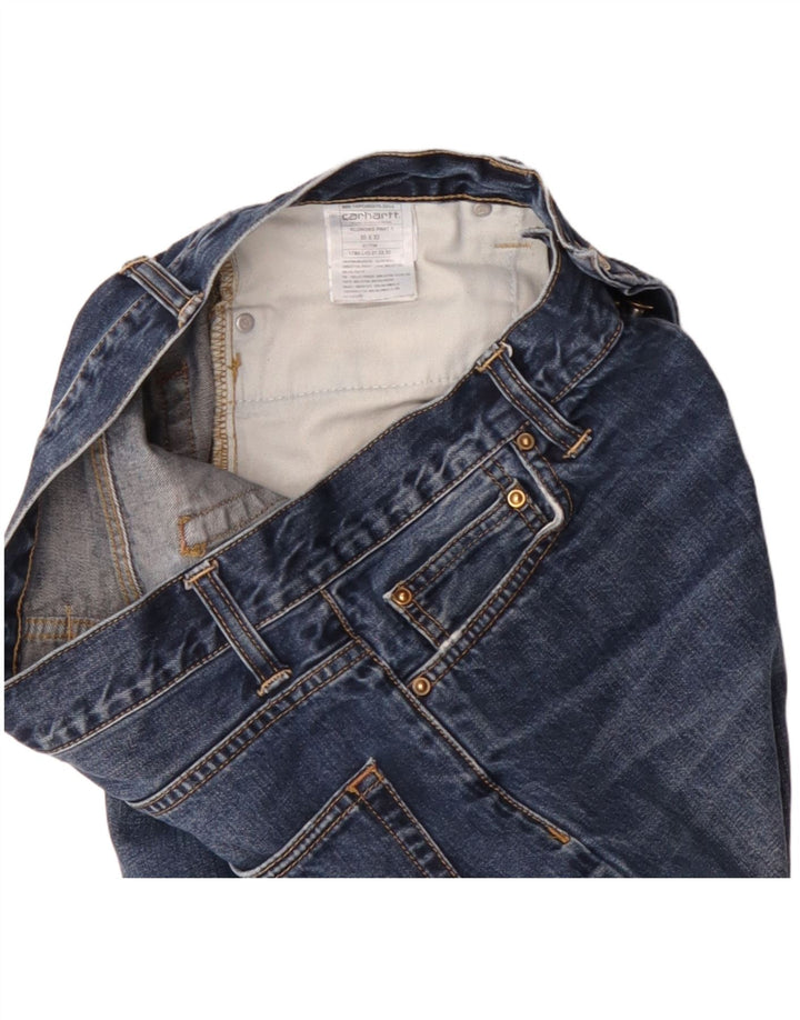 Carhartt Herre Klondike Straight Jeans W30 L32 Blå Bomuld