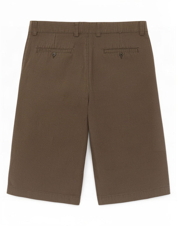 Gap Herre Khakis Chino Shorts W34 Large Khaki Gingham Cotton