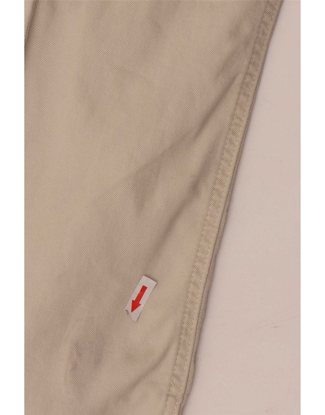 Zara Dame Straight Jeans EU 36 XS W26 L32 Beige