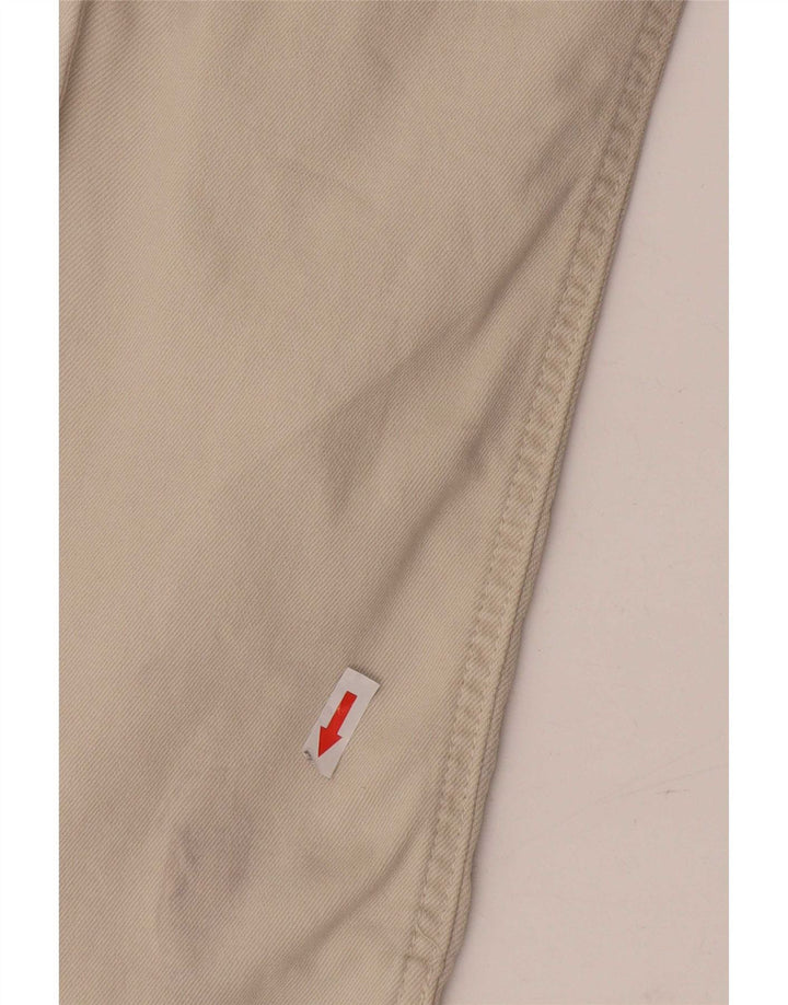 Zara Dame Straight Jeans EU 36 XS W26 L32 Beige
