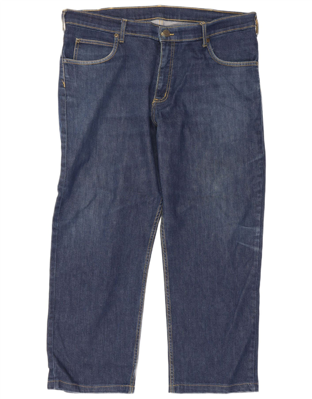 Lee Mens Brooklyn Straight Jeans W40 L27 Blå Bomuld