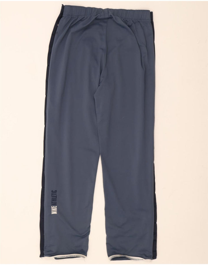 Nike Herre grafiske træningsdragt Bukser UK 39/41 Medium Blue Polyester