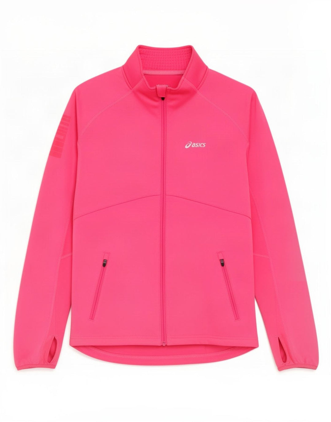 Asics Grafisk træningsdragt topjakke til kvinder UK 12 Medium Pink