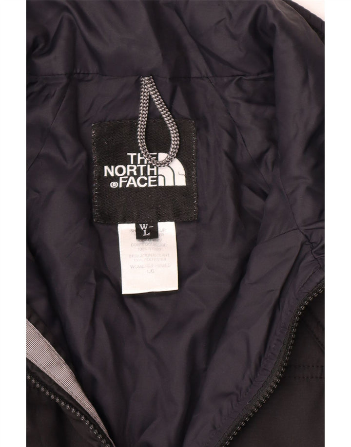 The North Face Dame Windbreaker Jacket UK 16 Large Black Polyester
