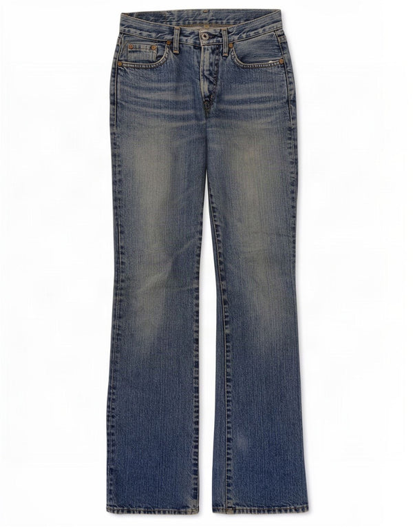 Replay Womens Bootcut Jeans W26 L32 Blue Cotton