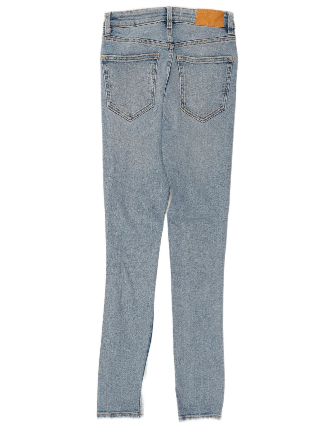 Zara Dame Skinny Jeans EU 34 XS W24 L27 Blå Bomuld