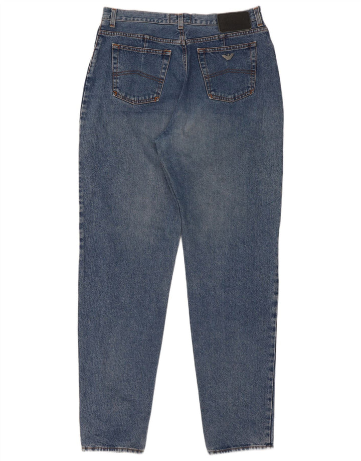 Armani herre tilspidsede jeans W32 L33 blå bomuld