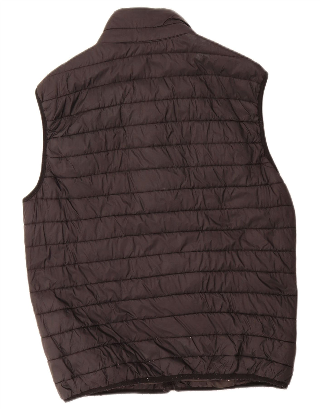 Zara Herre Polstret Gilet UK 36 Small Black Polyester