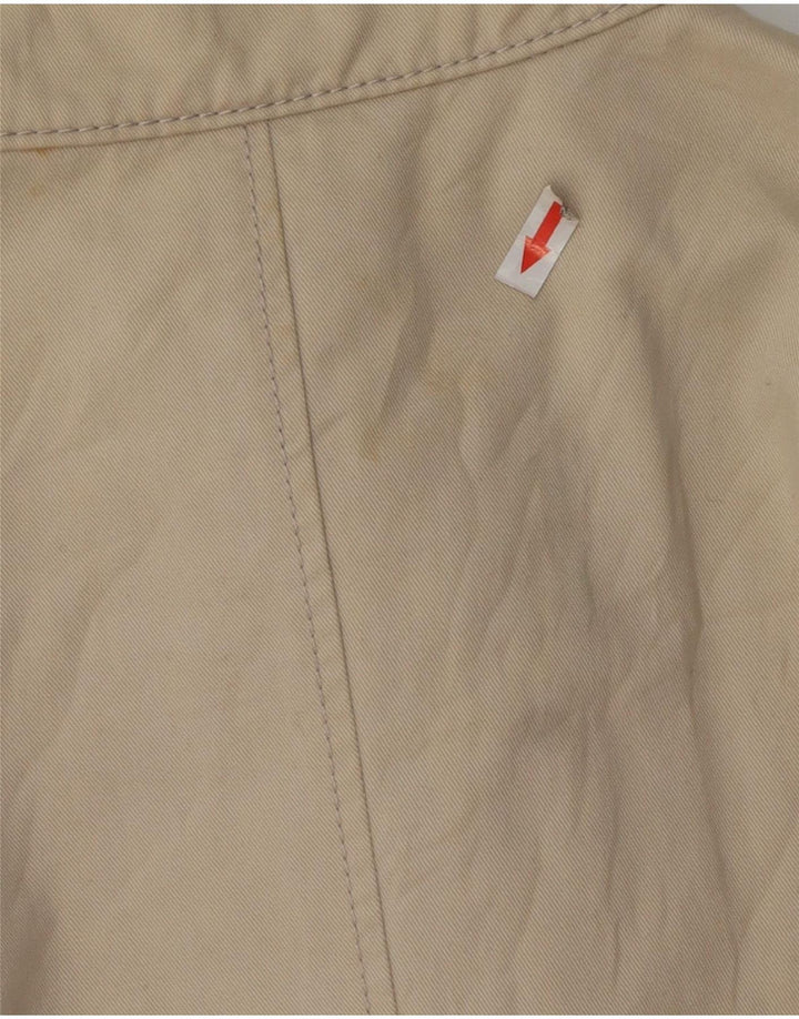 Abercrombie & Fitch Bomber Jacket UK 40 Stor Beige Bomuld