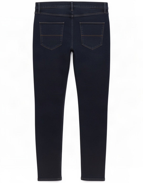 Marks & Spencer Skinny Jeans til mænd W34 L31 Navy Blue Cotton