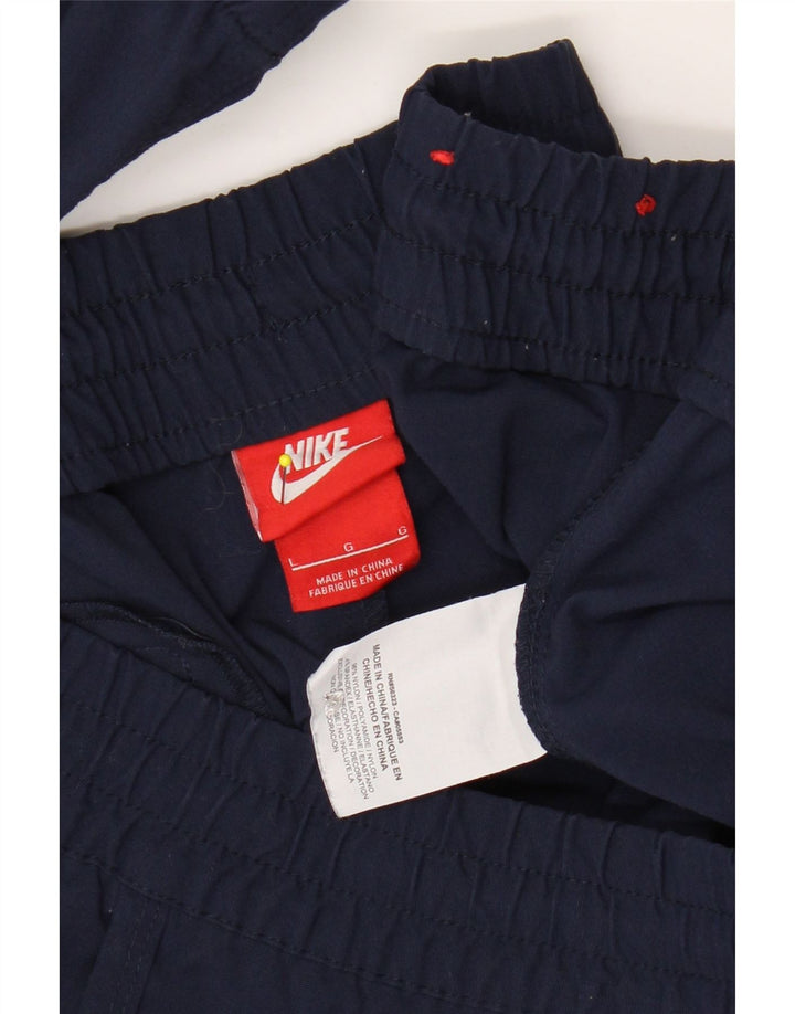 NIKE Træningsdragt bukser til mænd Joggers Store marineblå nylon