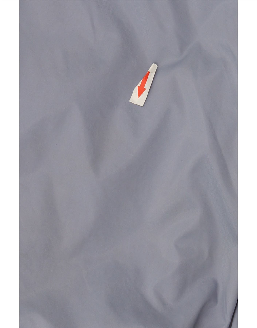ADIDAS Oversized regnfrakke med hætte til kvinder UK 12 Medium Blue Polyamide