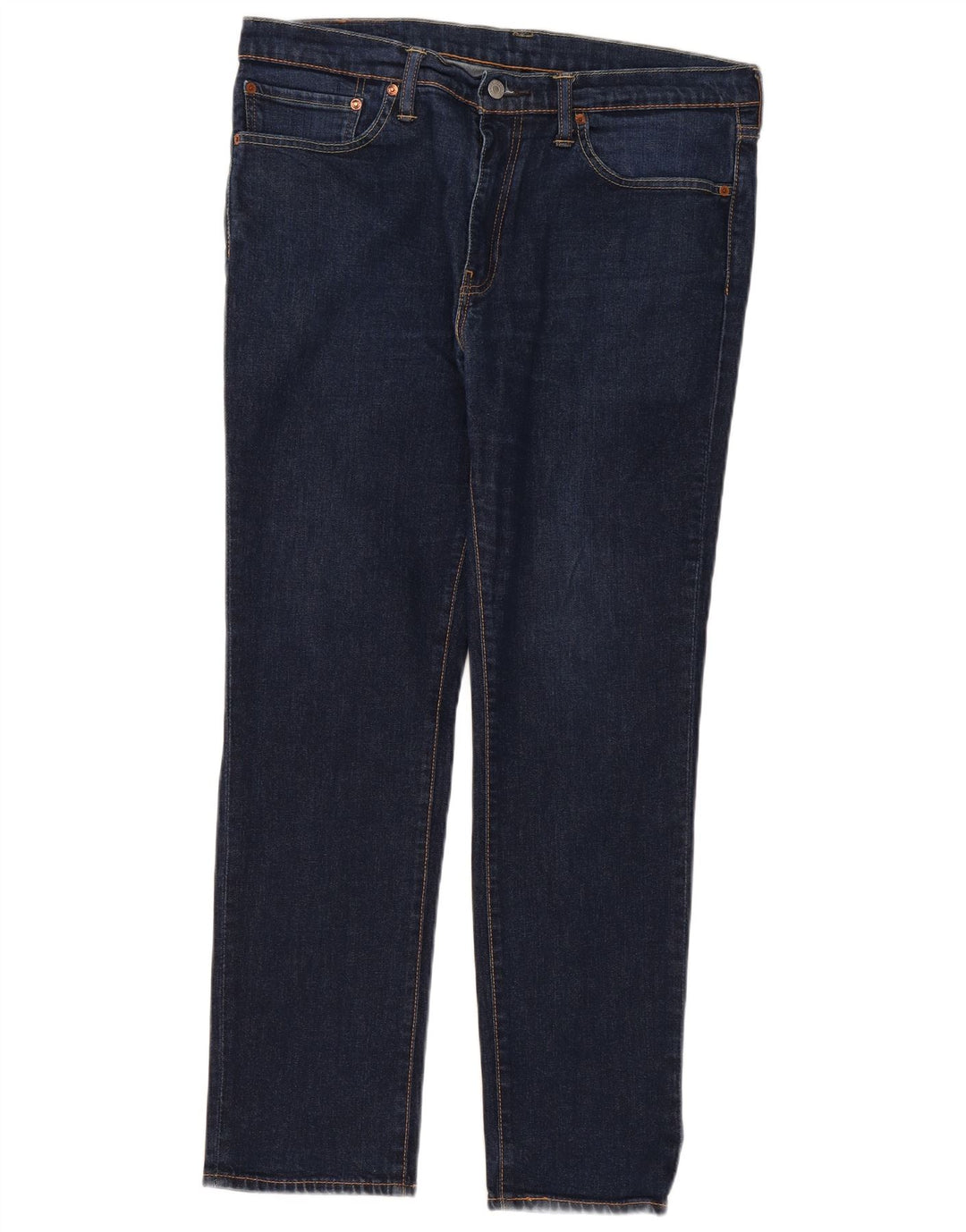 Levi's Herre 511 Slim Jeans W36 L32 Marineblå Bomuld