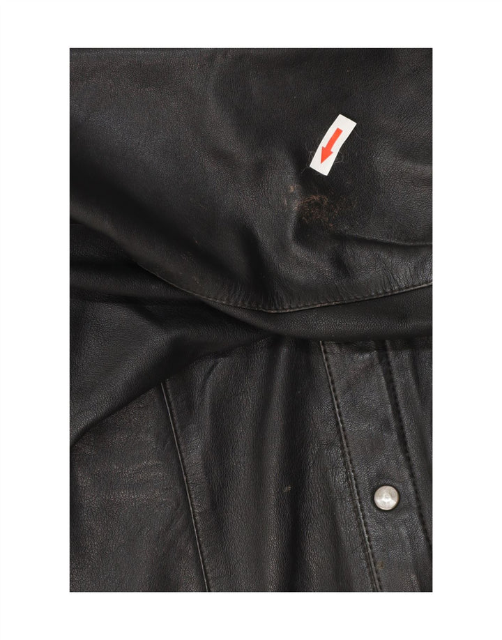 Vintage herre læderjakke UK 38 Medium Black