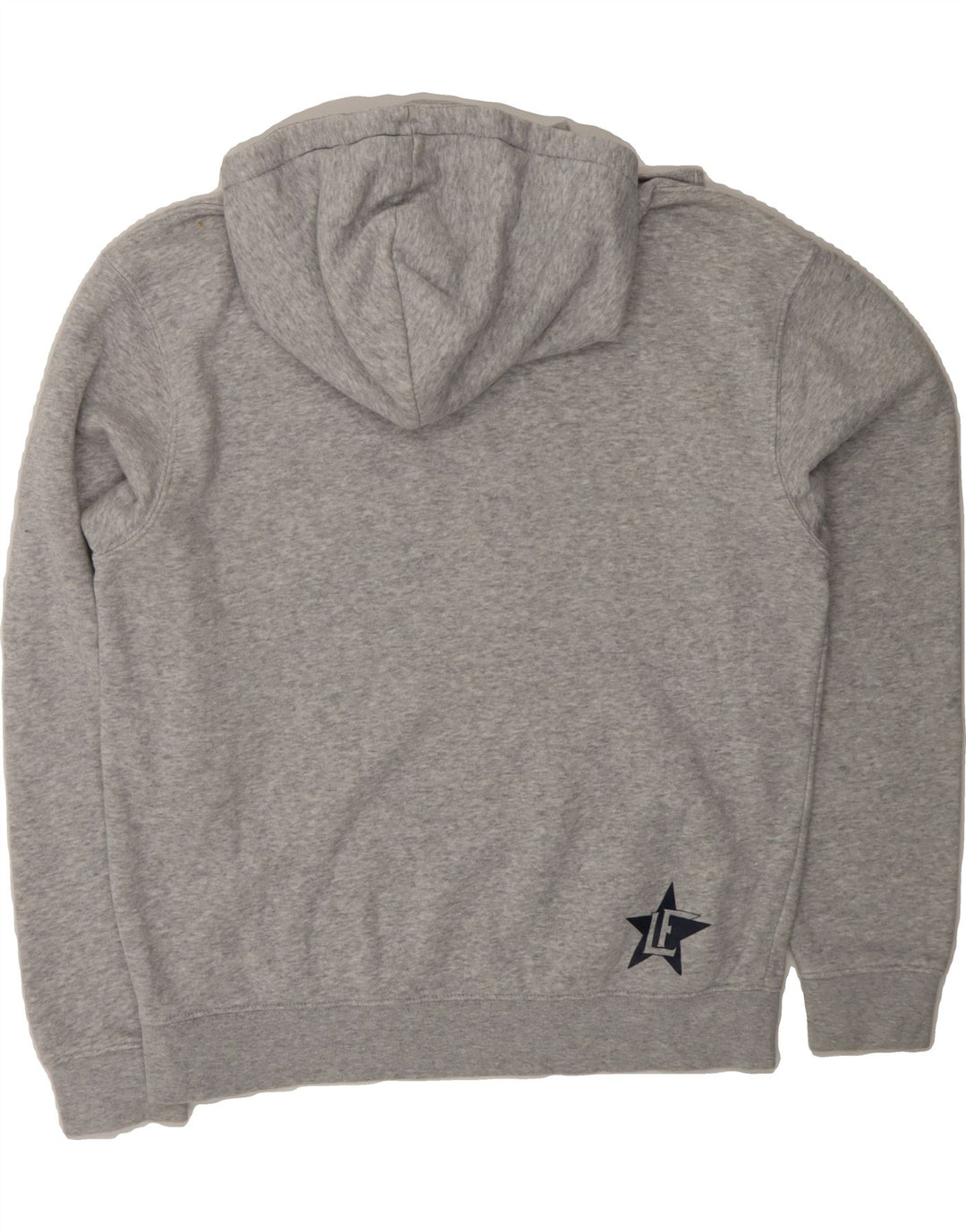 RUSSELL ATHLETIC Mens Graphic Hoodie Jumper Medium Grey Cotton Vintage Russell Athletic and Second-Hand Russell Athletic from Messina Hembry 