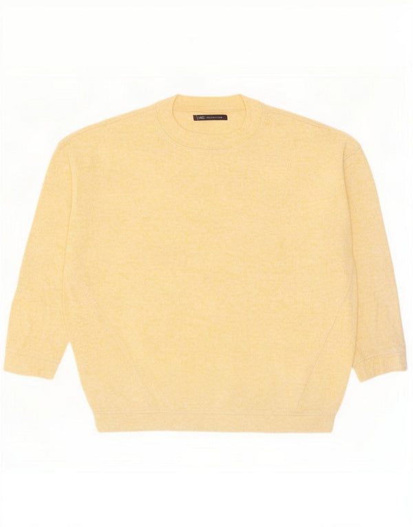 Marks & Spencer Dame 3/4-ærmet sweater med rund hals, UK 10 Small Yell