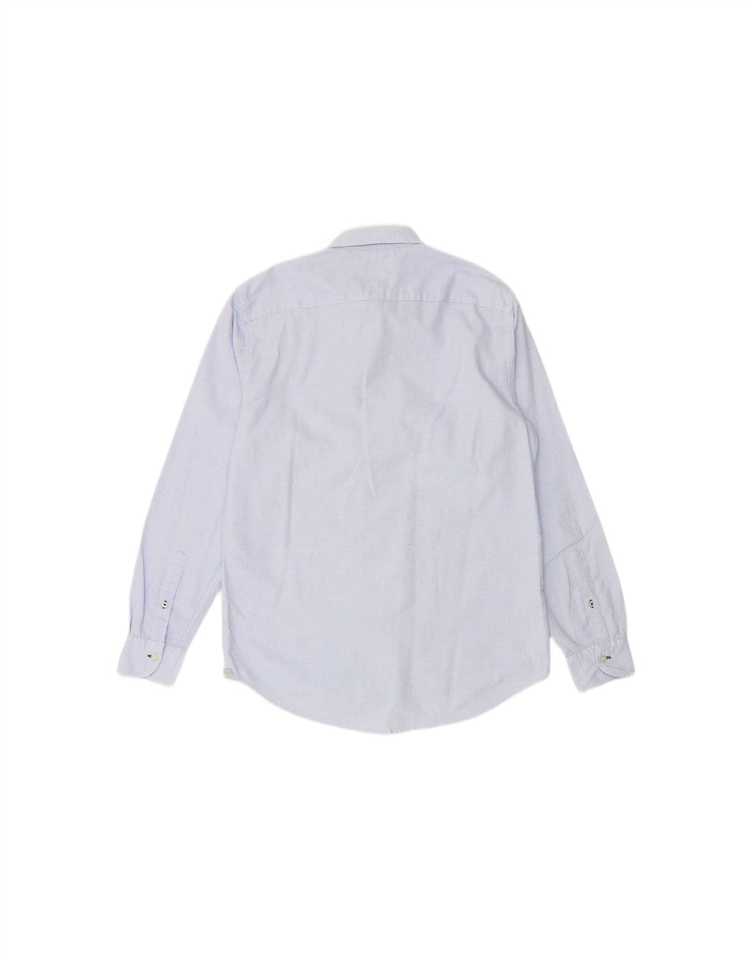 TOMMY HILFIGER Mens Regular Fit Shirt Large Blue Spotted Vintage Tommy Hilfiger and Second-Hand Tommy Hilfiger from Messina Hembry 