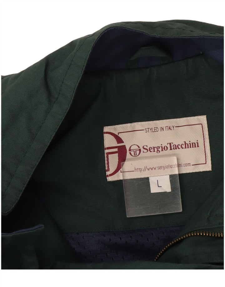 Sergio Tacchini Herre Utility Jacket UK 40 Large Green