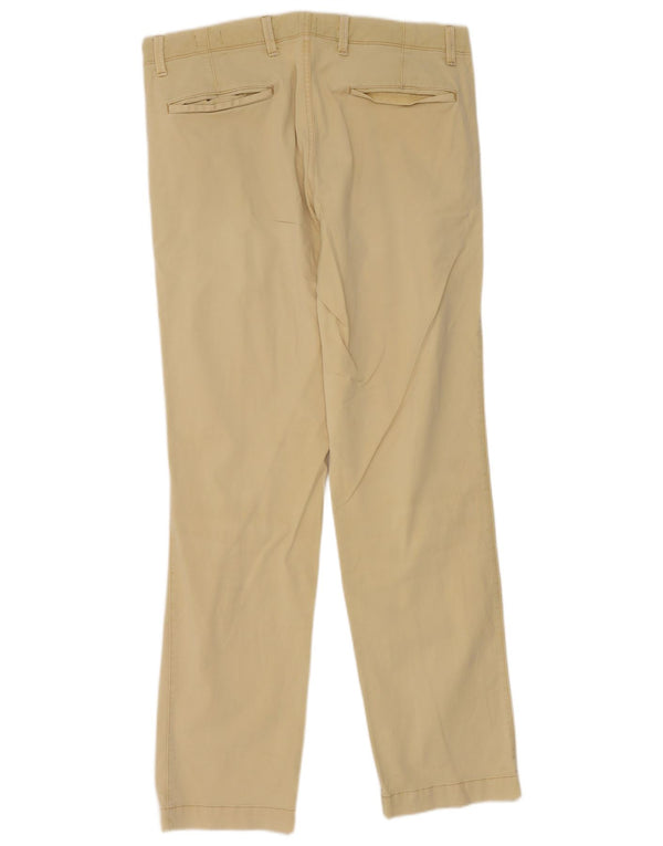 Gap herre lige chinosbukser W34 L34 gul bomuld