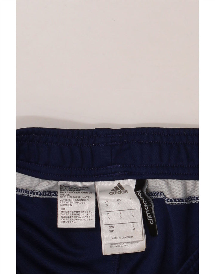 ADIDAS Mens Climacool Tracksuit Trousers Small  Navy Blue Polyester Vintage Adidas and Second-Hand Adidas from Messina Hembry 