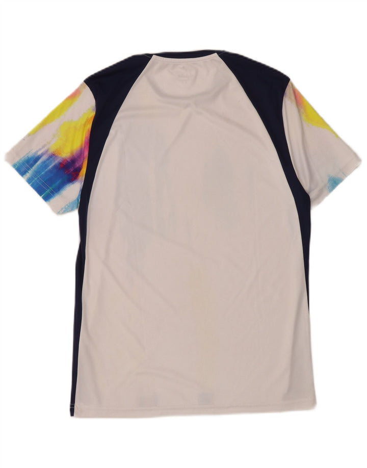 AUSTRALIAN L'ALPINA Herre T-shirt Top Lille flerfarvet Tie Dye Polyester