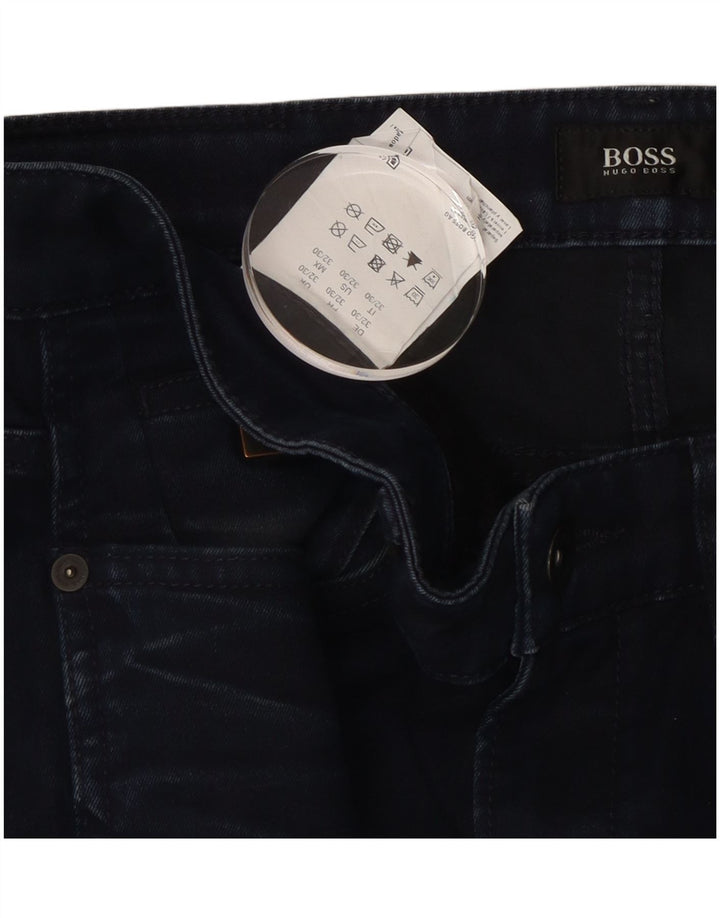 Hugo Boss Dame Slim Jeans W32 L30 Marineblå