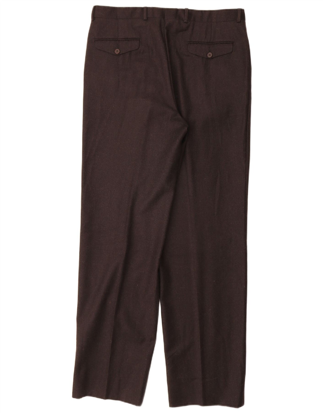 MARCO PLANESIO Herre Pegged jakkesæt Bukser IT 52 XL W34 L33 Sort Uld