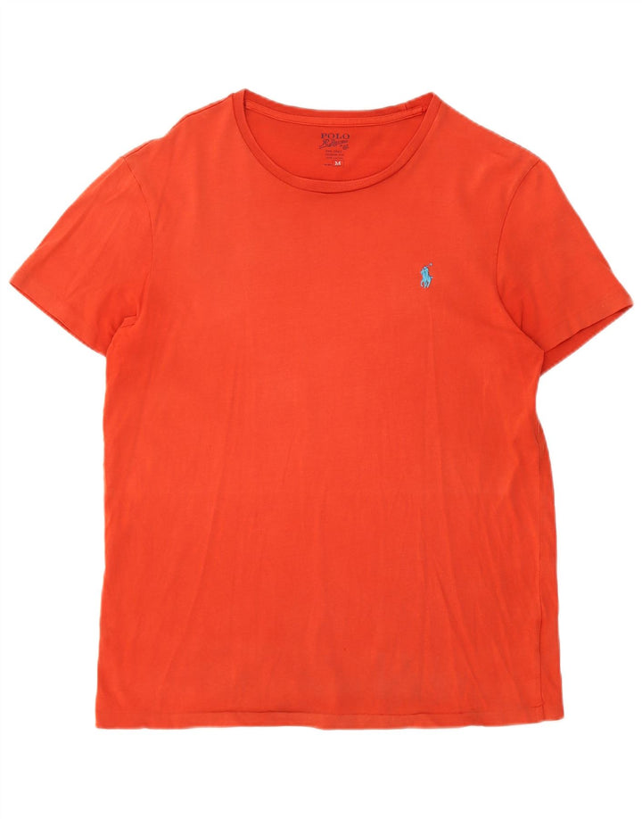 Polo Ralph Lauren Herre T-shirt Top Medium Orange Bomuld