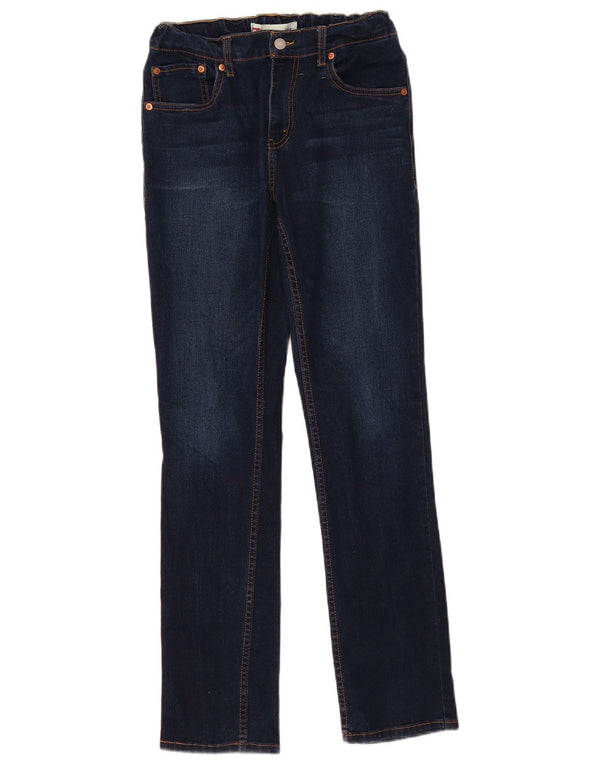 Levi's Girls 512 Slim Tapered Jeans 15-16 år W28 L30 Marineblå Bomuld