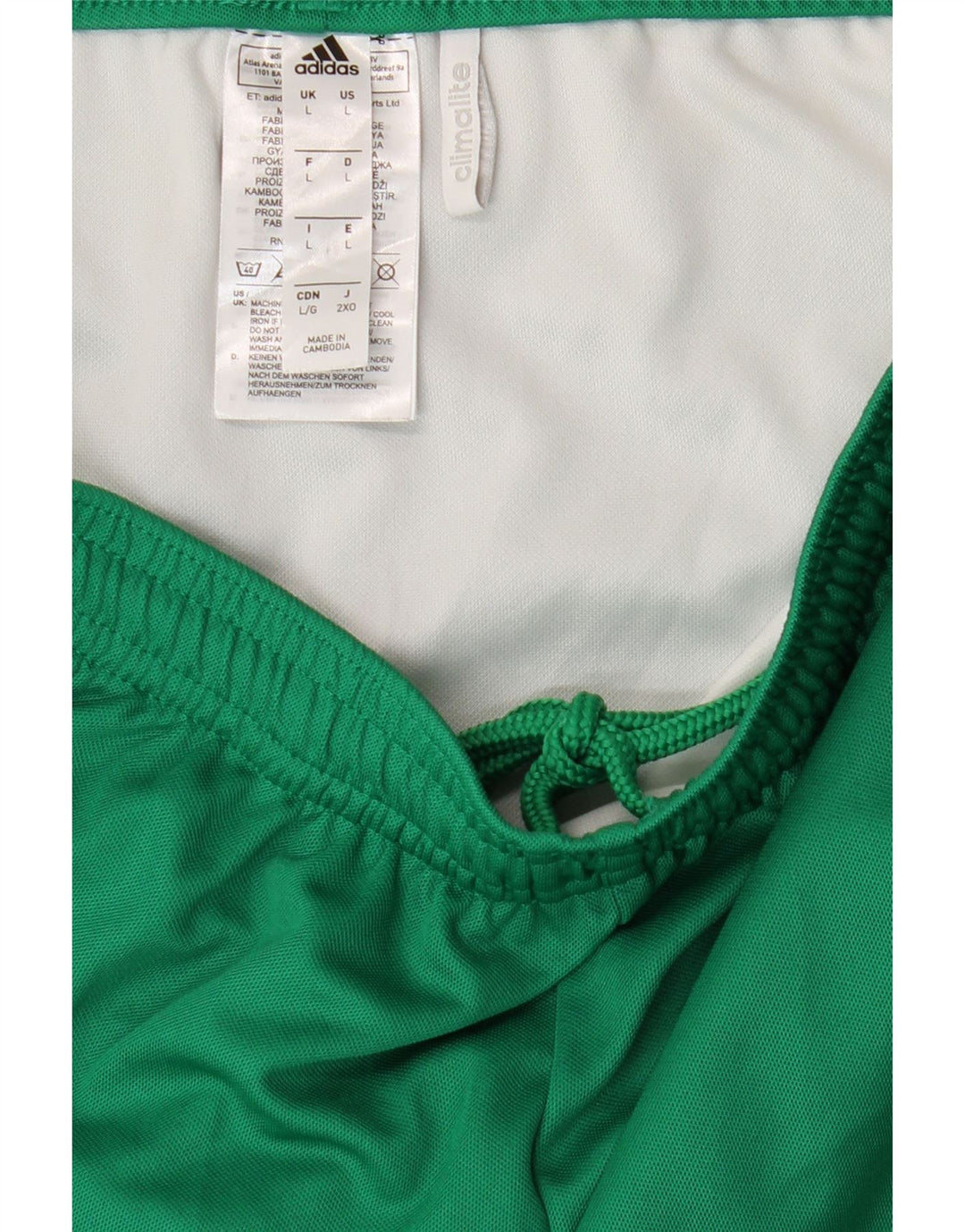 Adidas Herre Climalite Sportshorts Store Grønne Polyester