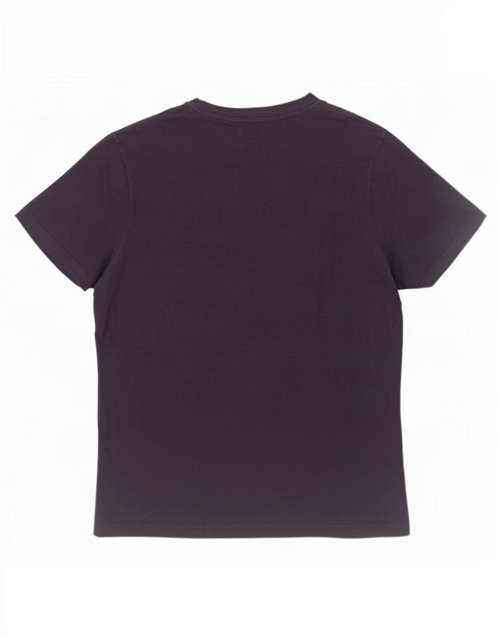 Kappa Herre Grafisk T-Shirt Top Stor Marineblå