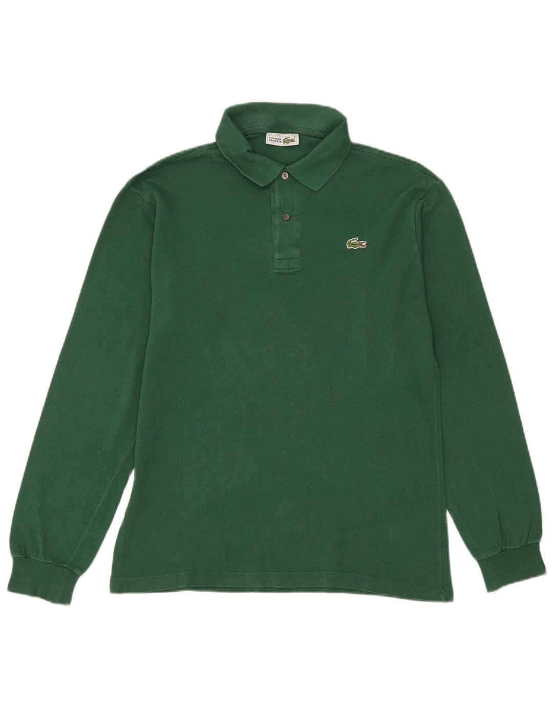 Lacoste Langærmet Polo Shirt til mænd Størrelse 4 Medium Grøn Bomuld