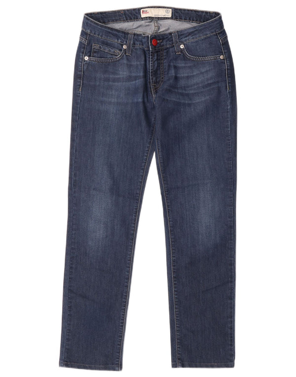 Roy Rogers lige jeans til kvinder W29 L28 blå bomuld