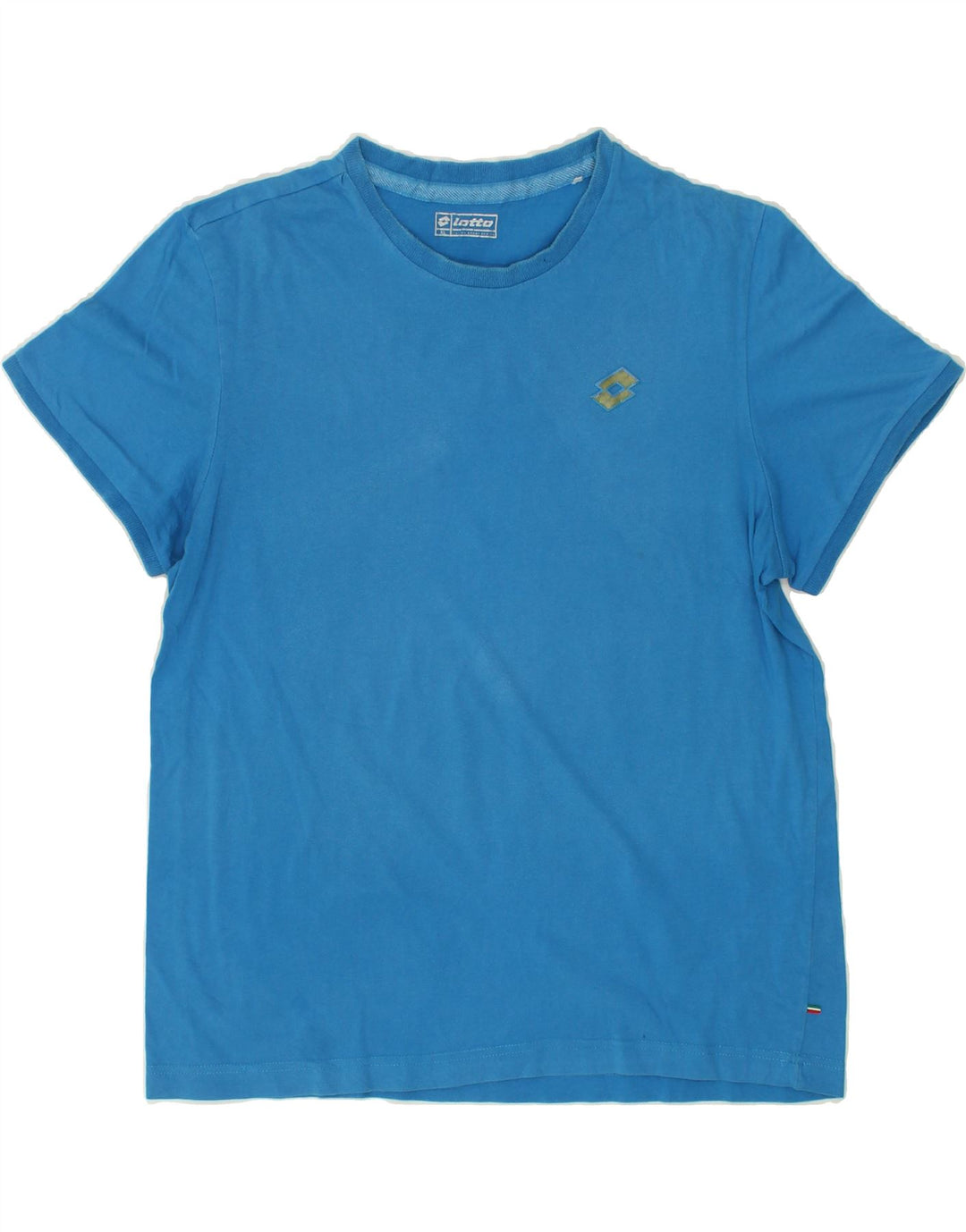 LOTTO Womens T-Shirt Top UK 18 XL Blue Vintage Lotto and Second-Hand Lotto from Messina Hembry 