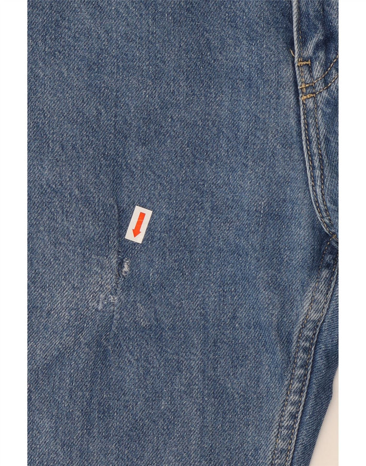 CALVIN KLEIN Lige jeans til kvinder W26 L27 Blå