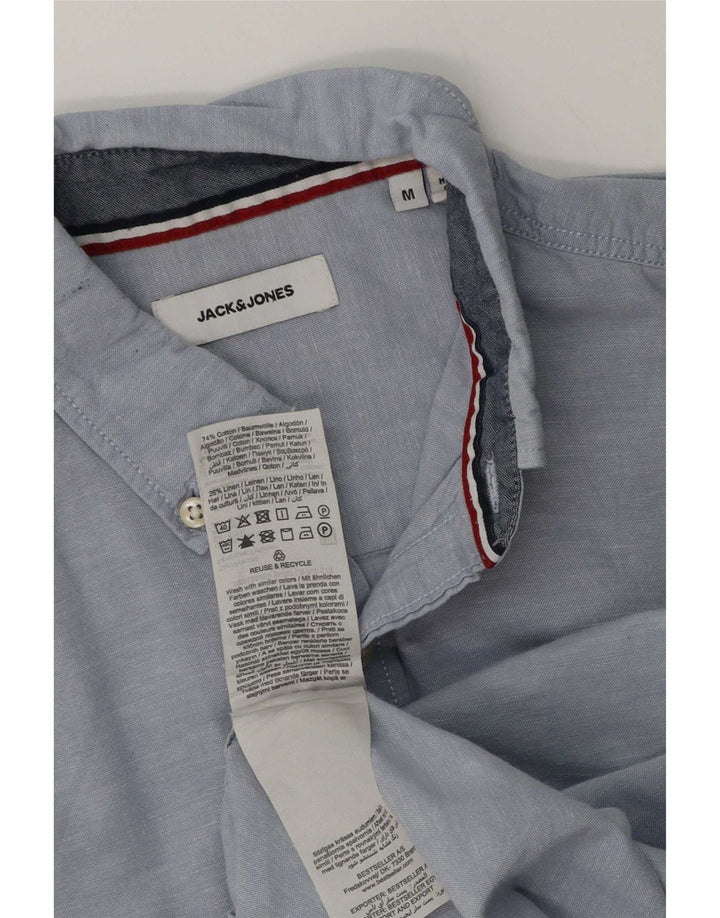 Jack & Jones Herreskjorte Medium Blue Flecked Bomuld