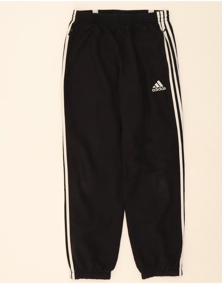 ADIDAS Mens Tracksuit Trousers Joggers UK 38/40 Medium Black Polyester Vintage Adidas and Second-Hand Adidas from Messina Hembry 