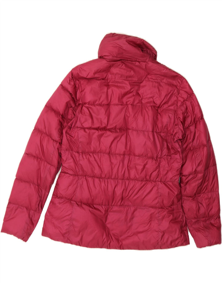 MASSIMO DUTTI Womens Padded Jacket UK 18 XL Maroon Nylon Vintage Massimo Dutti and Second-Hand Massimo Dutti from Messina Hembry 