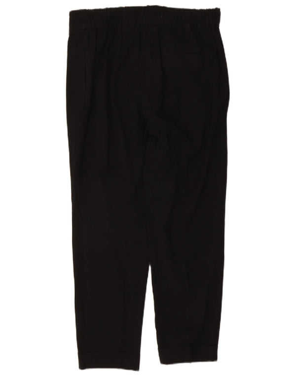 Marks & Spencer Lige Chinobukser til kvinder UK 12 Medium W30 L25 Sort