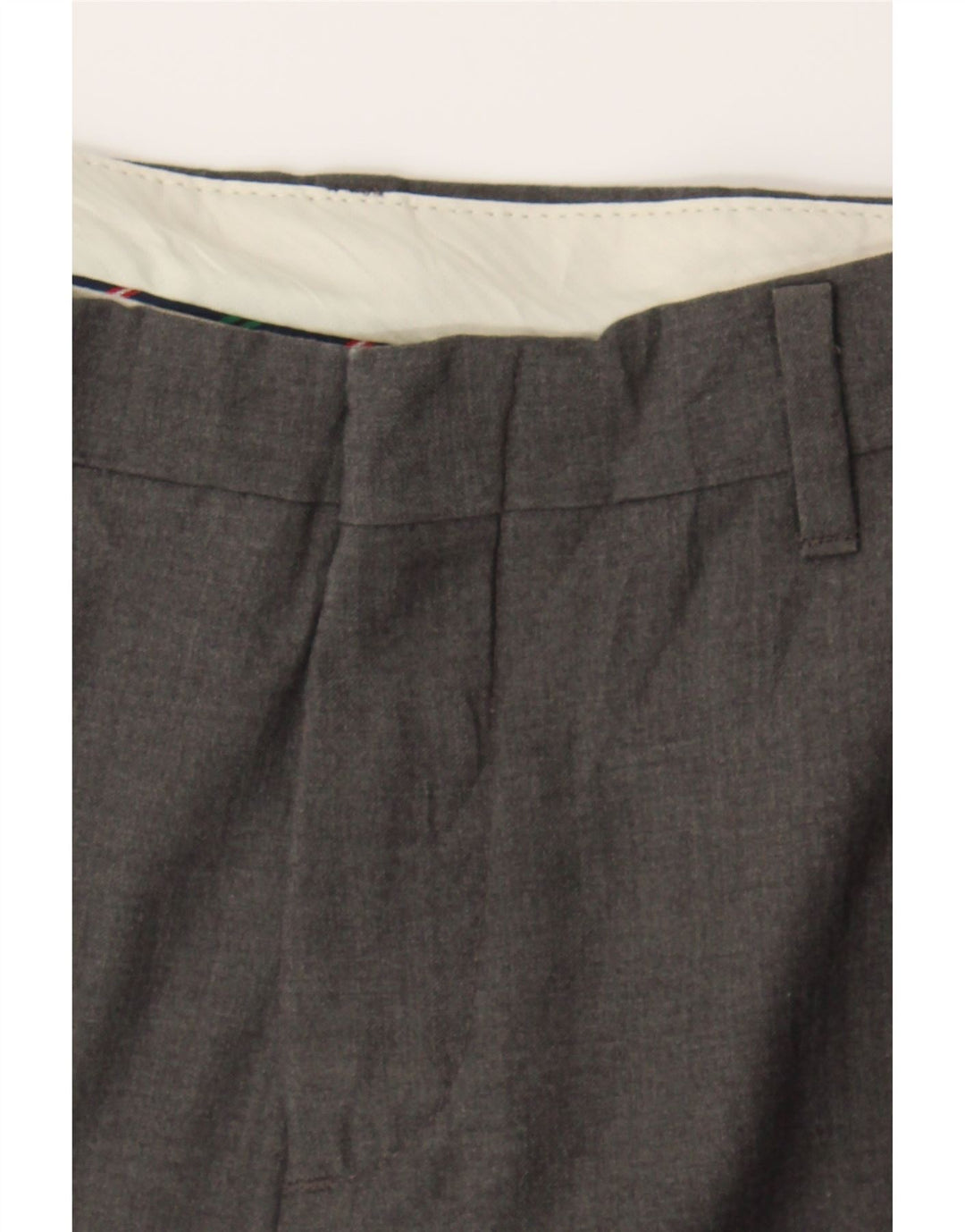 CHAPS Boys Straight Chino Trousers 11-12 Years W26 L27 Grey Polyester Vintage Chaps and Second-Hand Chaps from Messina Hembry 