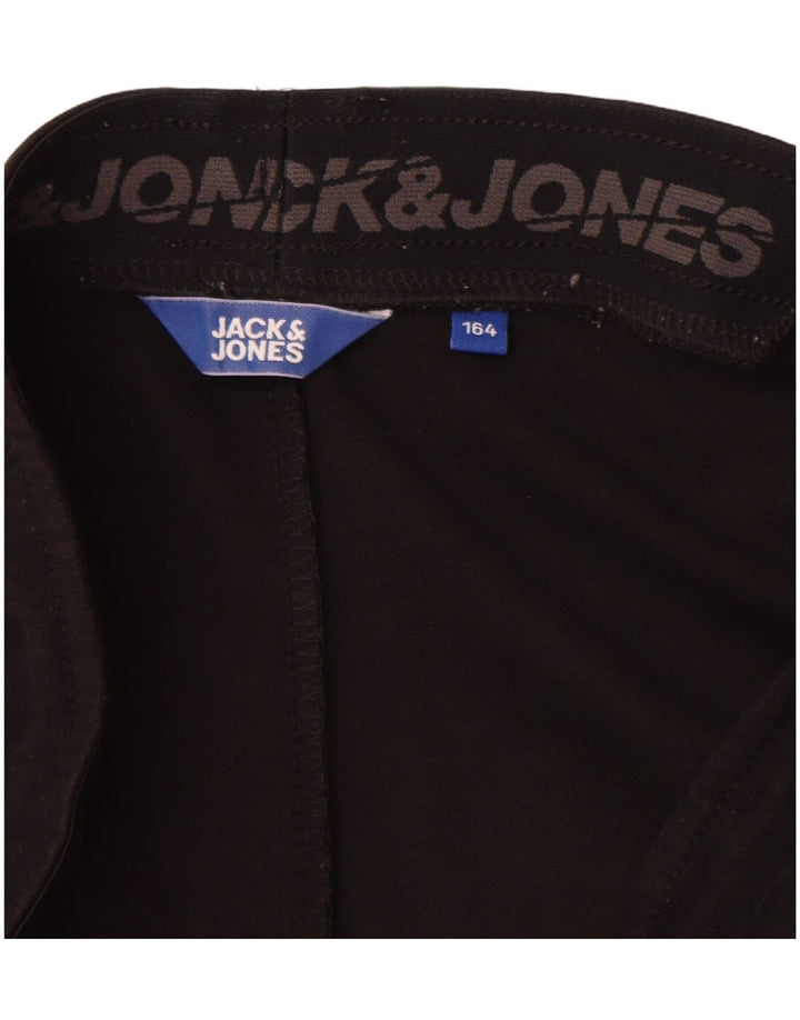 Jack & Jones Drenge træningsdragt Bukser Joggers 13-14 år Sort polyester
