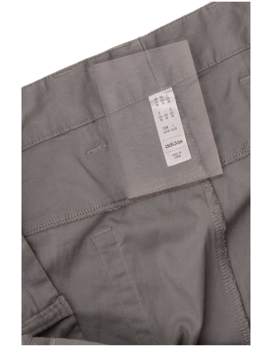 Adidas Slim Casual Bukser til mænd W42 L25 Grå