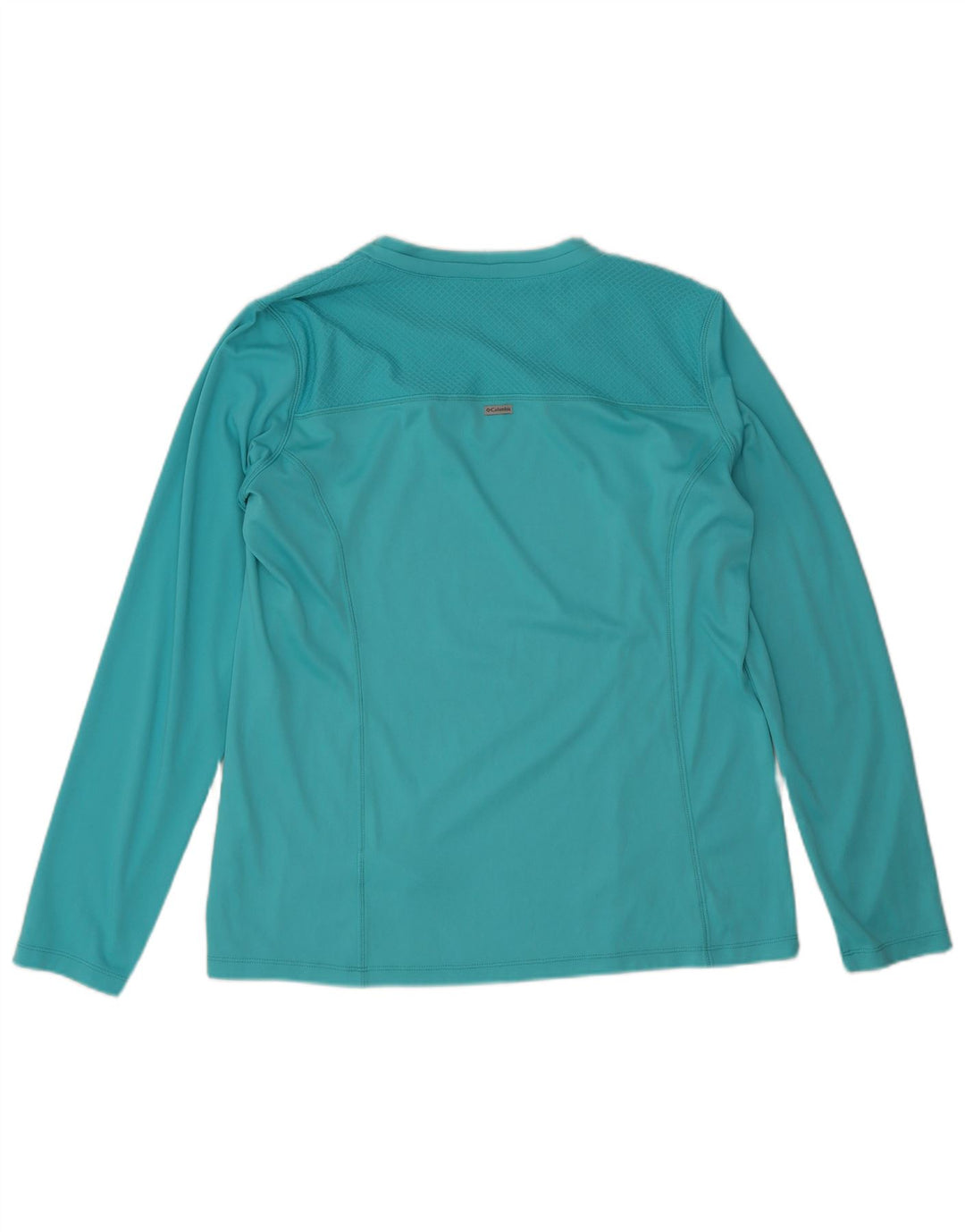 Columbia Dame Top Langærmet UK 18 XL turkis polyester