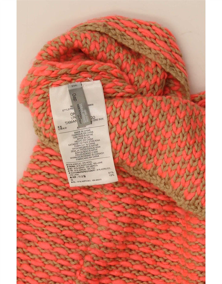 Gap Womens strik stropløs top One size orange stribet akryl