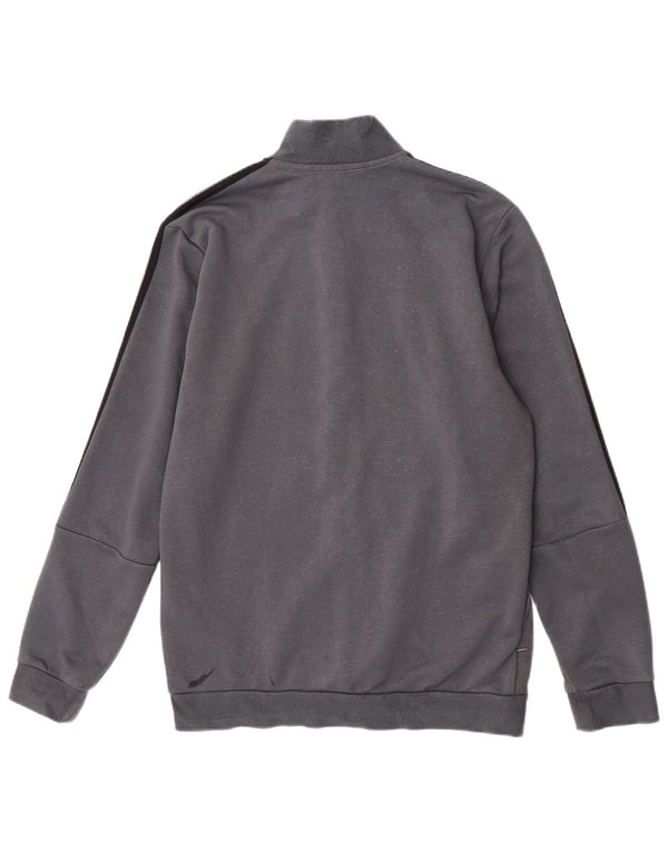 Adidas Træningsdragt til mænd Topjakke UK 40/42 Medium Grey Bomuld