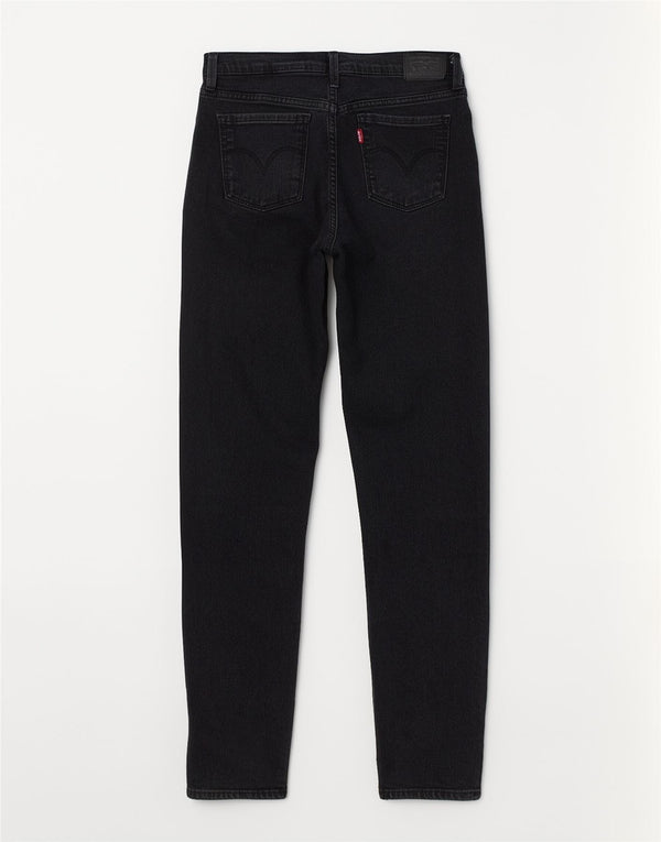 Levi's Slim Jeans til piger 14-15 år W26 L28 sort bomuld